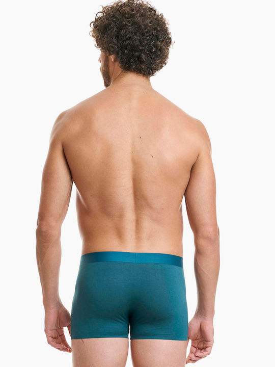 Men's Boxer Petrol with Patterns