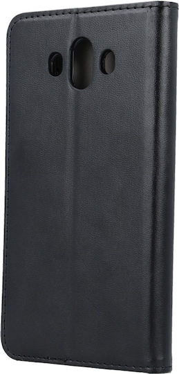 Magnetic Silicone Back Cover with Card Holder for Realme Note 60 Black