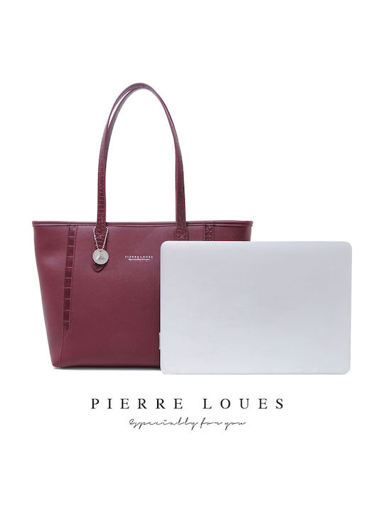 Women's Bag Shopper Backpack Burgundy