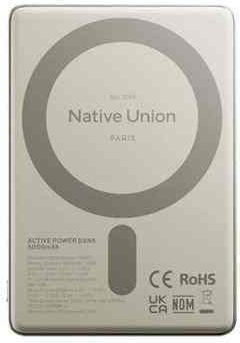 Native Union MagSafe Power Bank 5000mAh 15W Power Delivery Sandstone