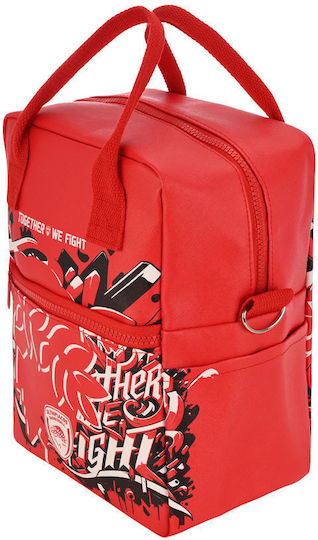 Estia Insulated Bag Handbag Save the Aegean 7 liters Olympiakos Bc Edition Together We Fight