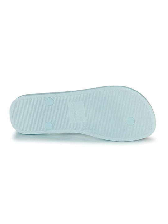 Colours Women's Flip Flops In Light Blue Colour