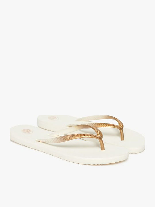 Flip Flops In Gold Colour