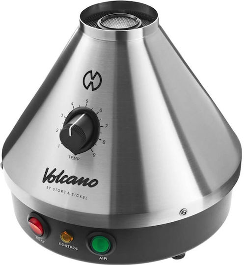 Storz & Bickel Volcano Verdampfer mit eingebauter Batterie Silber