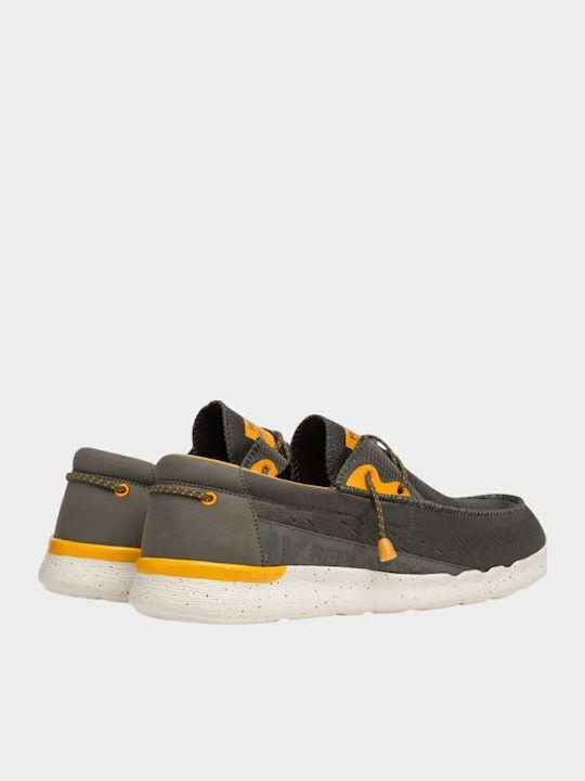 Alcyon Δερμάτινα Ανδρικά Loafers σε Πράσινο Χρώμα