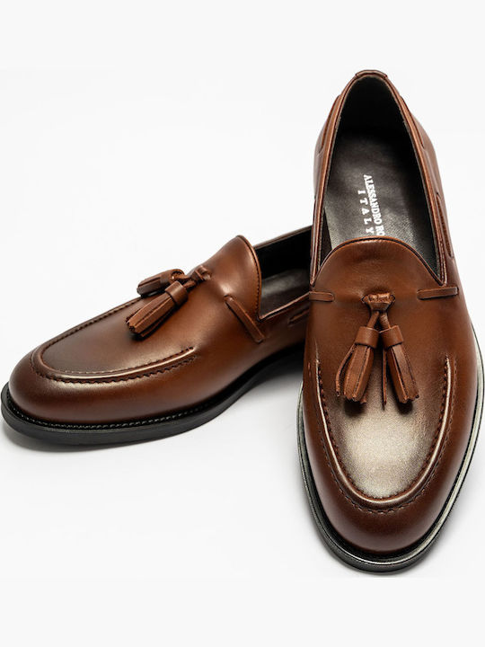 Men's Leather Loafers Brown