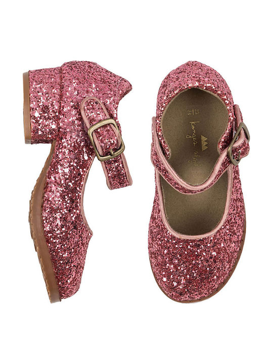 Σετ Κάπα Παπούτσια Γκλίτερ Glitter Fairy Costume Multi Star Konges Slojd Σομόν Konges Slojd