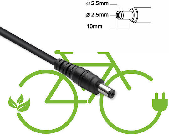 Φορτιστής E-bike 36v 42v 2a 5.5*2.5 Qoltec