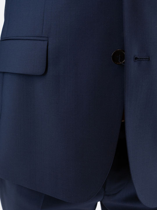 Costum Bărbați cu Croială Normală BLUE