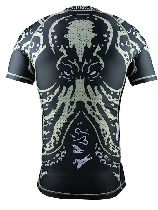 PrideOrDie Short Sleeve Shirt POD276 for Jiu-Jitsu Black