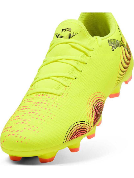 PUMA Future 8 Play Football Shoes with Cleats Yellow