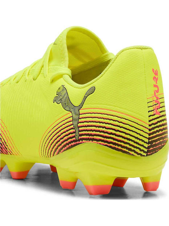 PUMA Future 8 Play Football Shoes with Cleats Yellow