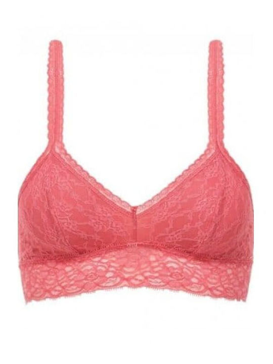 Passionata Bralette Δαντέλα Χωρίς Μπανέλα & Ενίσχυση Φούξια Φούξια