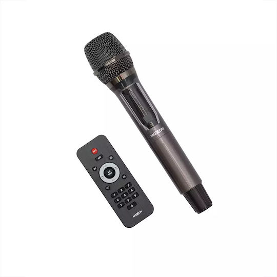 Moxom Ηχείο Karaoke με Ασύρματο Μικρόφωνο και Εφέ Φωτισμού MX-SK73 Μαύρο