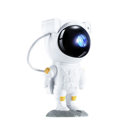 Kids Projector Lamp Astronaut with Stars Projection with Colour Changing White 12x11.3x22.8cm