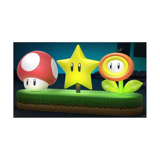 Paladone Kinder Dekorative Lampe Icons Mehrfarbig 31x11cm