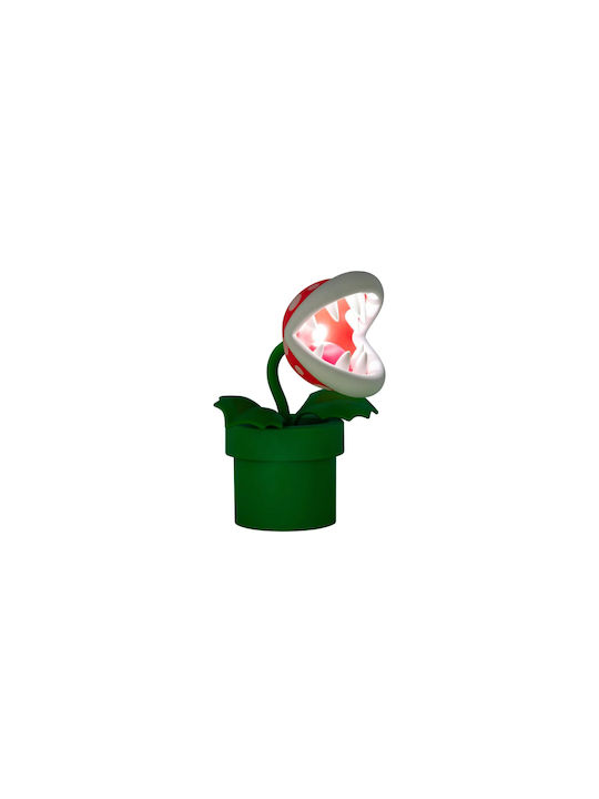 Paladone Παιδικό Διακοσμητικό Φωτιστικό Mini Piranha Plant Light Πολύχρωμο