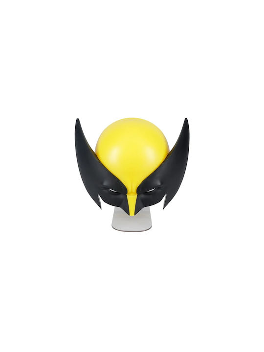 Paladone Παιδικό Φωτιστικό Γραφείου Marvel X-men 97 - Wolverine Mask Κίτρινο 22x12x12εκ.