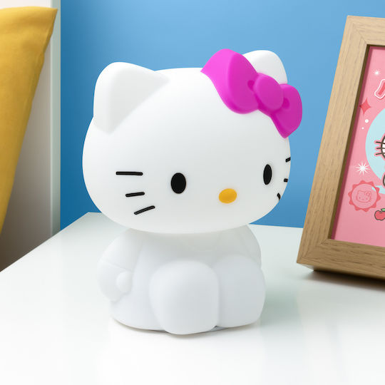 Paladone Παιδικό Διακοσμητικό Φωτιστικό Hello Kitty Λευκό 17.5x17.5cm