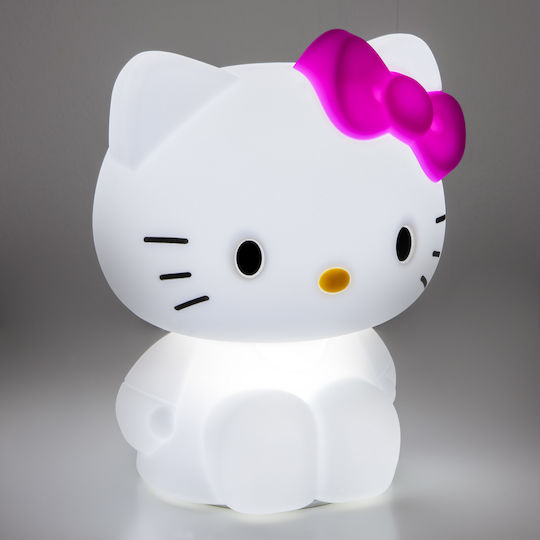 Paladone Παιδικό Διακοσμητικό Φωτιστικό Hello Kitty Λευκό 17.5x17.5cm
