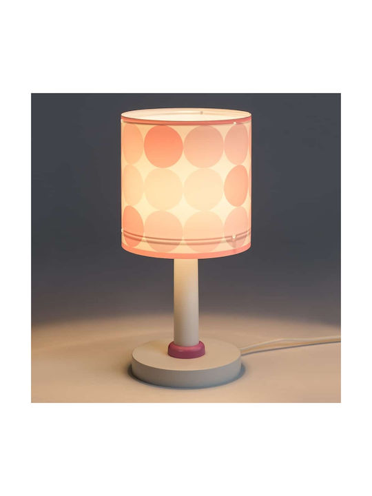 Ango Kids Portable Lamp Colors Pink 15x15x30εκ.