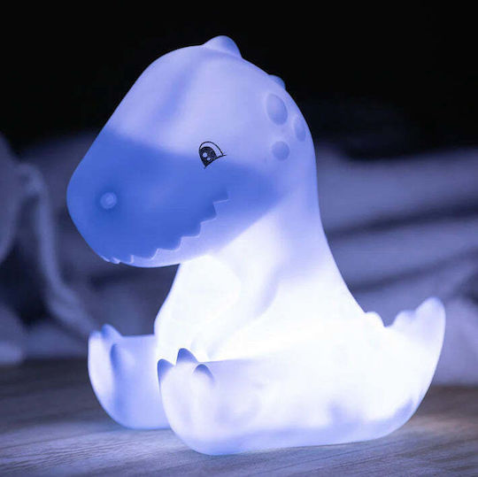 Kiokids Led Kids Decorative Lamp Dinosaur Blue 18x12x19εκ.