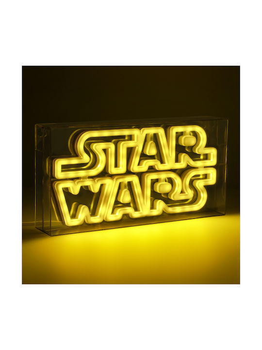 Paladone Kids Decorative Lamp Neon Yellow 15.5εκ. Paladone Kids Decorative Lamp Neon Yellow 15.5εκ.