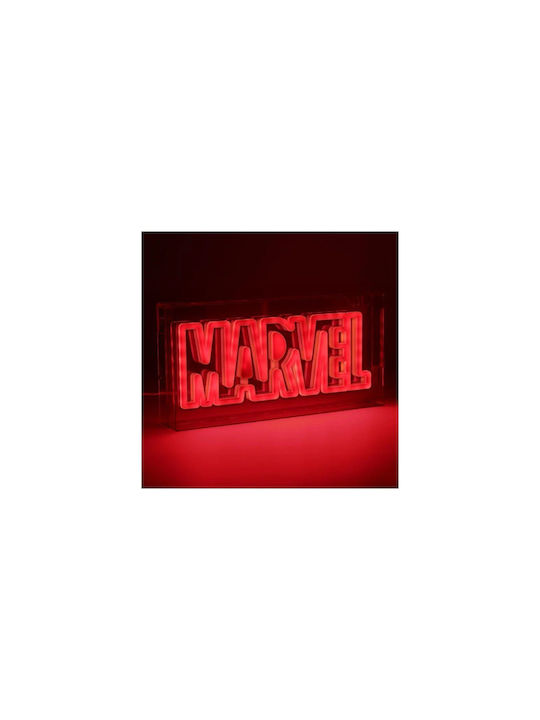 Paladone LED Kinder Dekorative Lampe Logo Rot 30.5x15.5x6εκ.