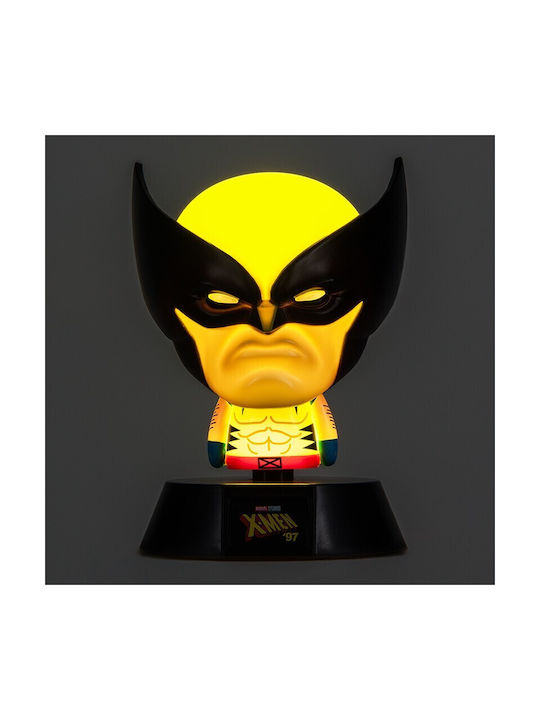 Paladone Kids Desk Lamp Wolverine Light Multicolour 11x11x14εκ.
