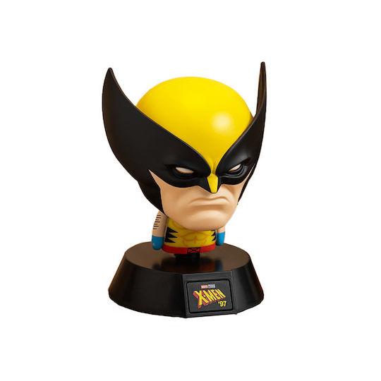 Paladone Παιδικό Φωτιστικό Γραφείου Wolverine Light Πολύχρωμο 11x11x14εκ.