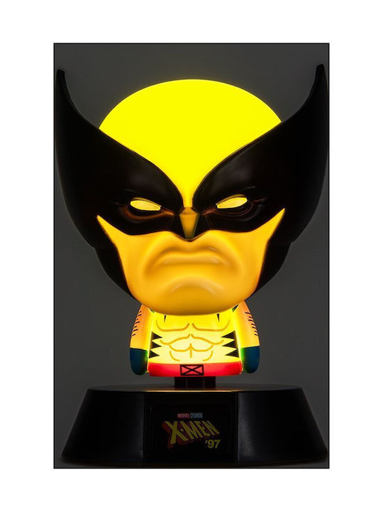 Paladone Kids Desk Lamp Wolverine Light Multicolour 11x11x14εκ.