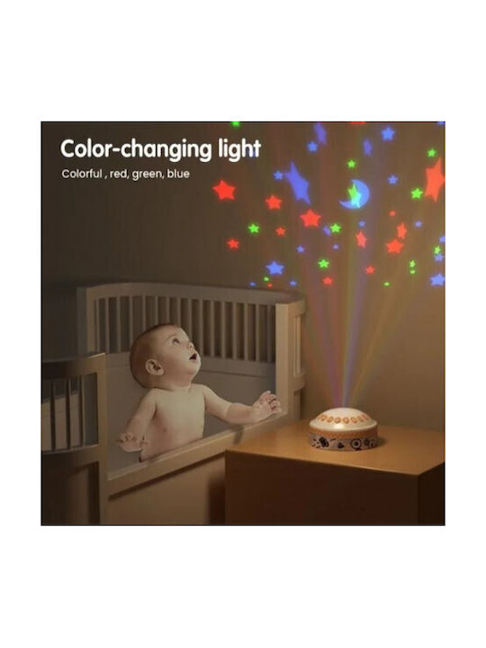 Lazarid Kids Projector Lamp White 10x7cm