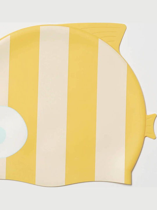 Sunnylife Kids Silicone Swimming Cap Yellow