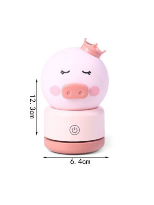 ForHome Kids Decorative Lamp Pink 6.4x7.5x12.3εκ.
