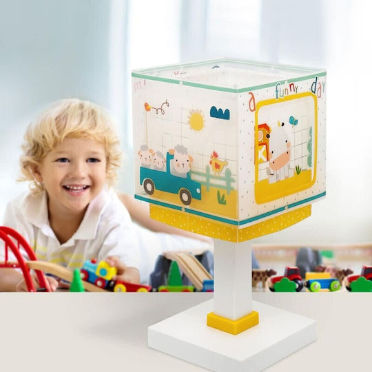 Ango Kinder Nachttischlampe Mehrfarbig 13.5x30x30εκ.