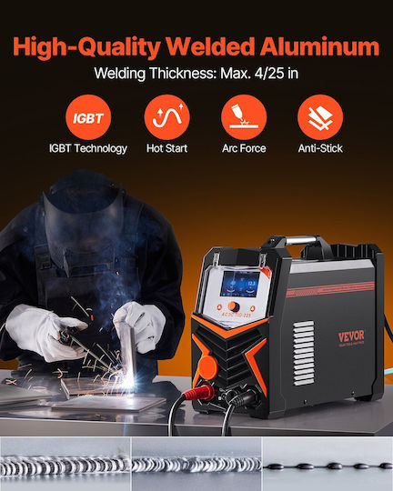 Vevor Ηλεκτροκόλληση Inverter MMA / TIG