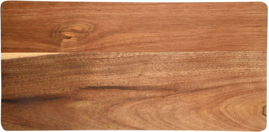 Estia Allure Wooden Rectangular Bed Tray in Brown Color 40x19.8x5.5cm 01-28305 1pcs