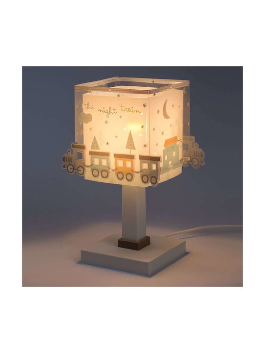 Ango LED Kinder Nachttischlampe The Night Train Grün 14x18.5x29εκ.