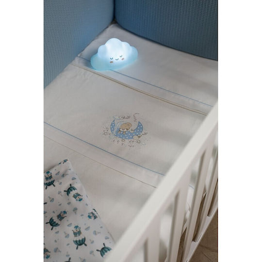 Interbaby LED Детско Декоративно Осветление Облаче Син 15.5x8.3x9.2εκ.