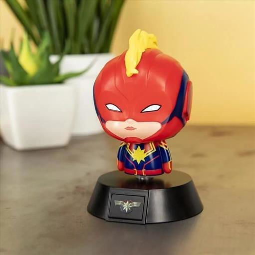 Paladone LED Kinder Dekorative Lampe Captain Marvel Mehrfarbig 10εκ.