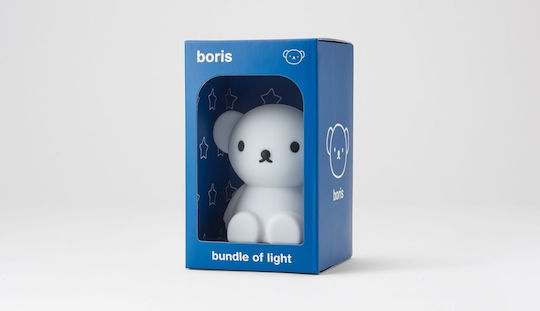 Mr Maria Led Παιδικό Διακοσμητικό Φωτιστικό Boris με Εναλλαγές Χρωματισμών Λευκό 9.8x7x10.2εκ.