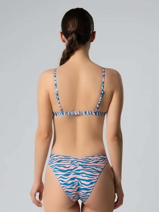 Set Bikini Animal Print Zebra