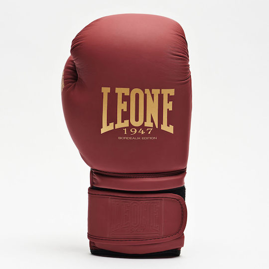 Leone 1947 Boxhandschuhe für Kampf Rot