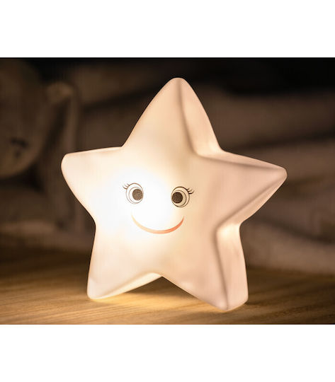 Kiokids Led Kids Decorative Lamp Little star with Color Changes White 15x13cm