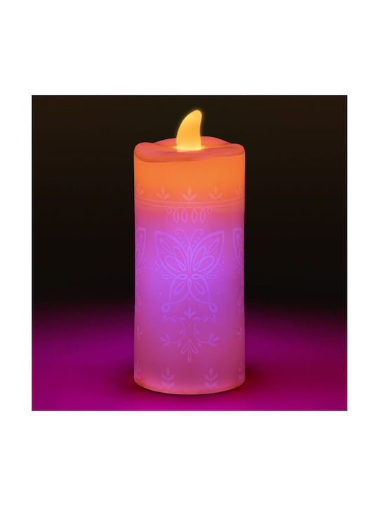 Paladone Детско Декоративно Осветително Тяло Disney Encanto - Candle Light With Butterfly Remote Бежово 17.7x7.3x7.3см