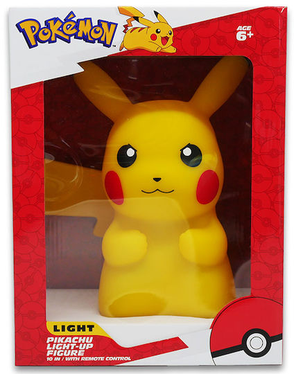 Teknofun LED Детско Декоративно Осветление Pikachu Жълт 25εκ.