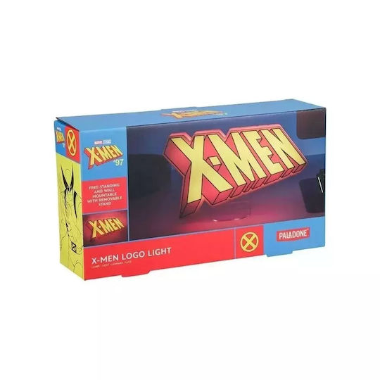 Paladone Παιδικό Διακοσμητικό Φωτιστικό X-men με Προβολή Σχεδίων Πολύχρωμο 30x10cm
