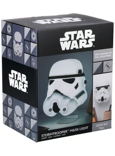 Paladone Kinder Dekorative Lampe Stormtrooper Weiß 22x15cm
