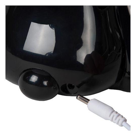 Lucide Lightning LED Kinder Dekorative Lampe Panda Schwarz 21x18x26εκ.