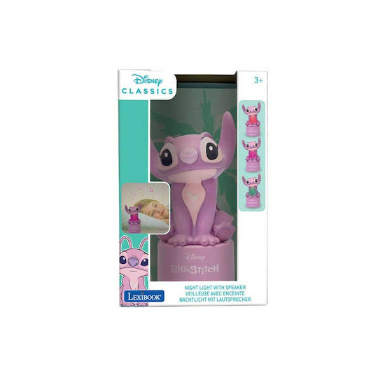 Lexibook Kids Decorative Lamp Angel Purple